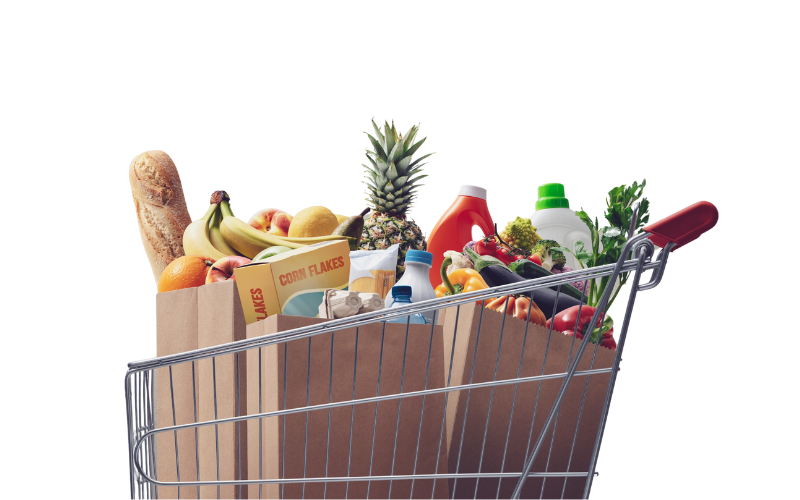 Carrito de despensa Mandado para el Hogar Regio Market
