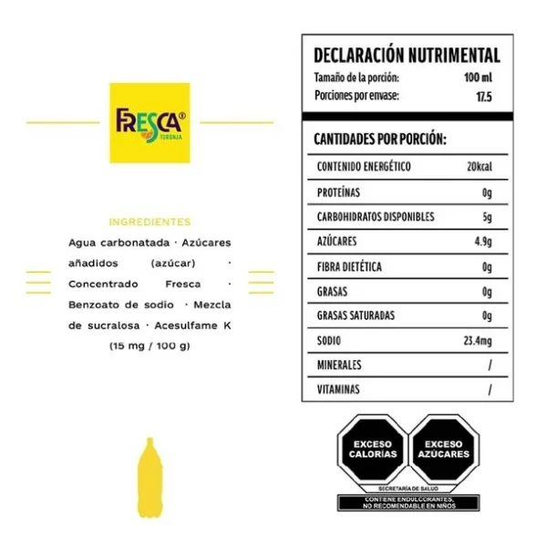 Refresco Fresca sabor toronja 1.75 L