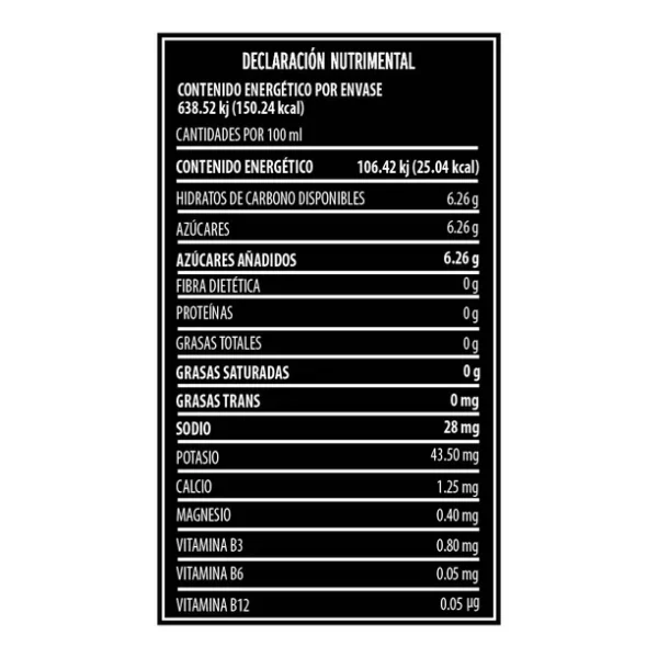 Bebida para deportistas Powerade ION sabor moras 600 ml