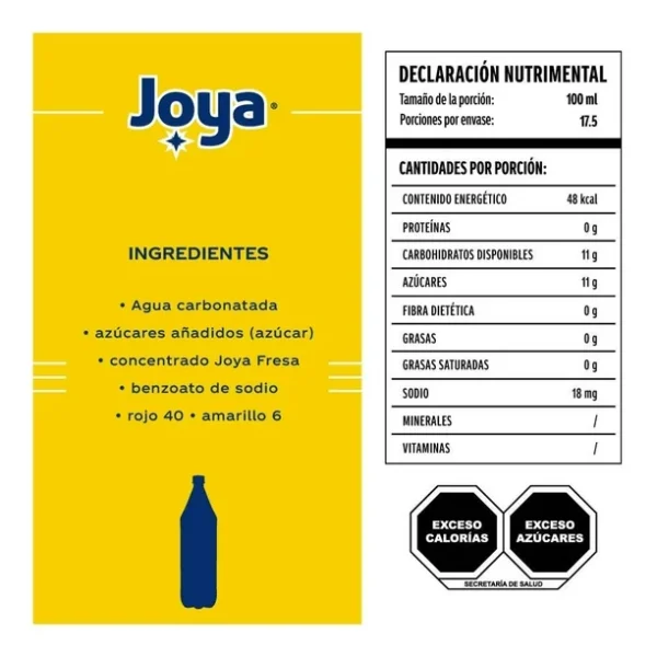 Refresco Joya sabor fresa 1.75L