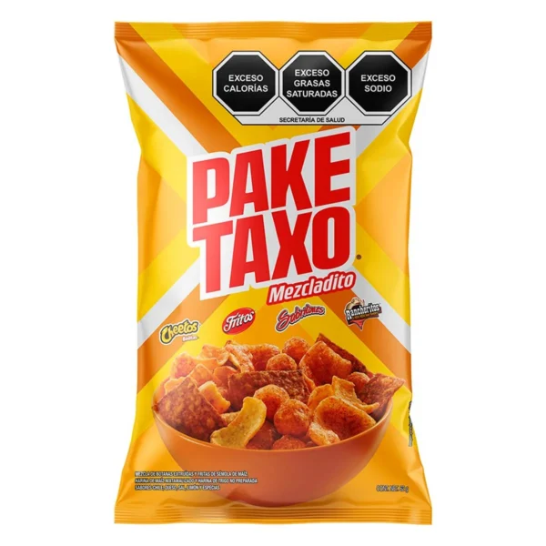 Botana surtida Paketaxo mexcladito sabor chile limón y queso 70 g