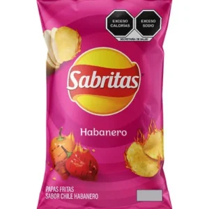 Papas Sabritas Habanero Rosa 42g
