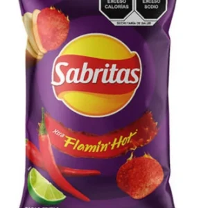 Papas Sabritas Xtra Flamín Hot Moradas 42g
