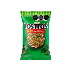 Nachos Sabritas Tostitos salsa verde 62 g